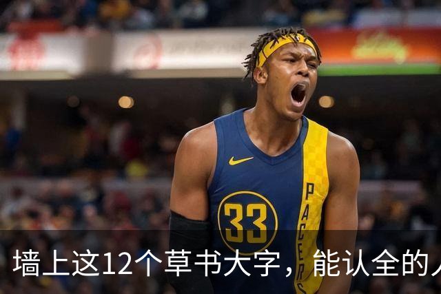 墙上这12个草书大字，能认全的人真不多。学草书先背草法还是先练行气？顺序一反，越练越露怯。