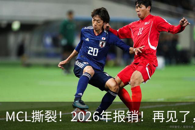 MCL撕裂！2026年报销！再见了，DPOY